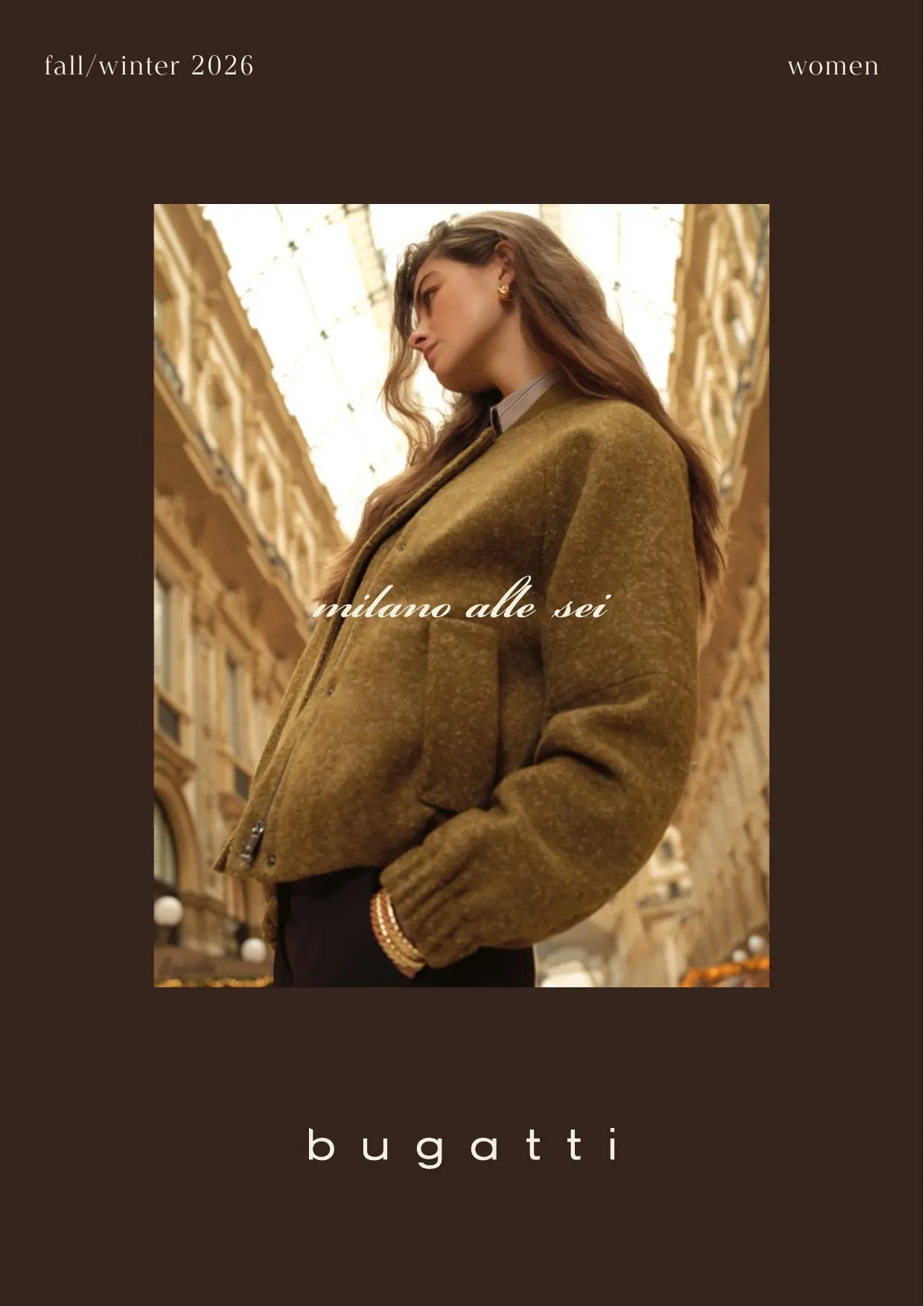 Bugatti Fall/Winter 2026 womenswear lookbook cover