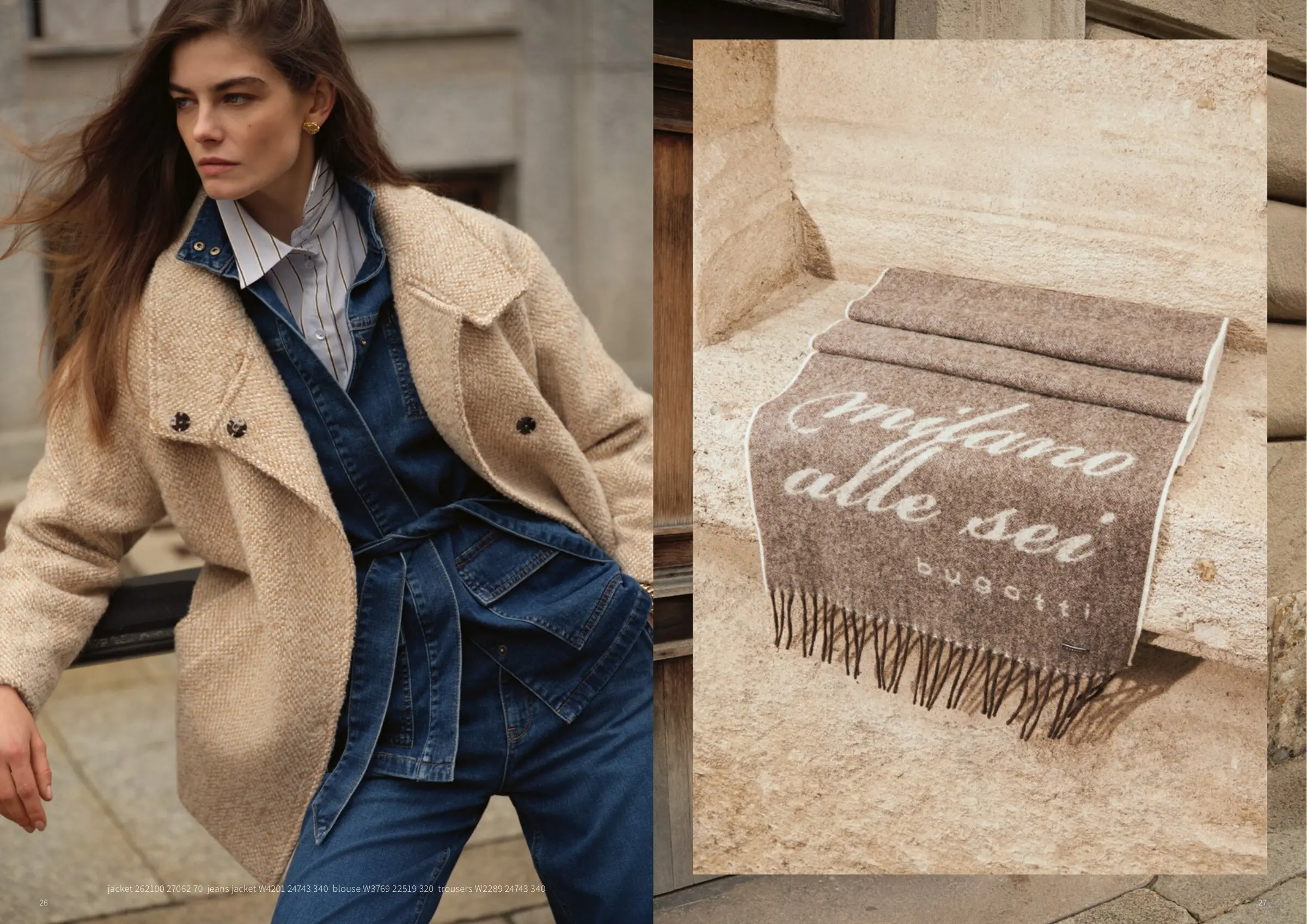 Bugatti Fall/Winter 2026 womenswear lookbook spread 13