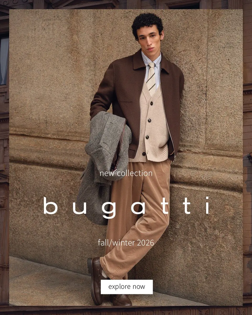 Bugatti Fall/Winter 2026 social ad 1