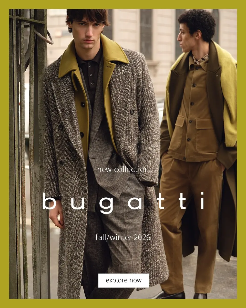 Bugatti Fall/Winter 2026 social ad 2