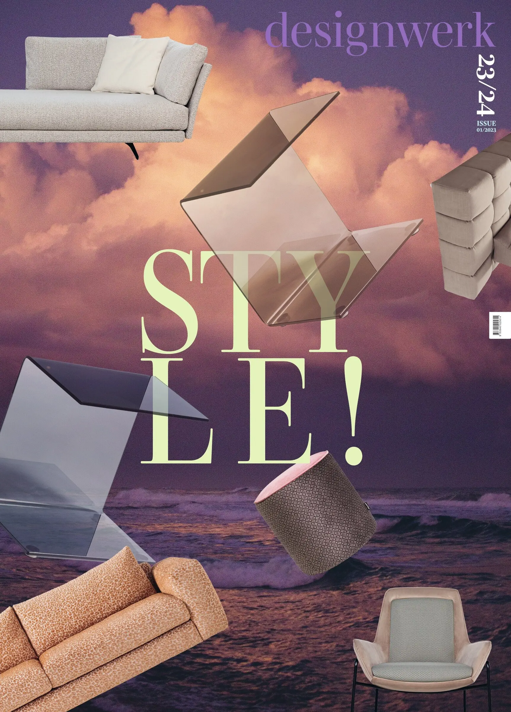 Designwerk Image Magazine 2023/24 unfolded poster cover